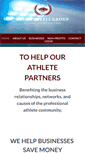 Mobile Screenshot of proathletesgroup.com